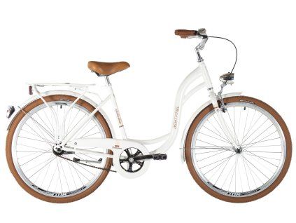 Kolo Kenzel Bellissima Ceremony 1spd 2024 (Barva béžová, Velikost rámu 46 cm, Průměr kol 26”)