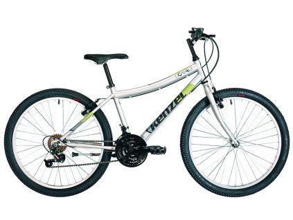 Kolo Kenzel Compact RF24 boy 2024 (Barva šedá, Velikost rámu 38 cm, Průměr kol 24”)