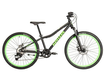 Kolo Kenzel Vulcano 300 SF24 2024 (Barva černá, Velikost rámu 30 cm, Průměr kol 24”)