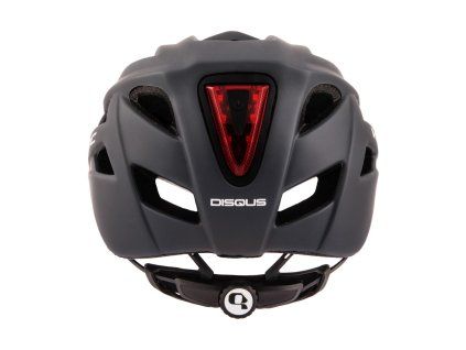 Prilba DISQUS SAFE Antracit mat, svetlo (Veľkosť 54-63 cm)