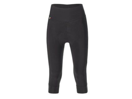 3/4 šortky bez trakov SANTINI Alba Lady Black - XS (Veľkosť XS)