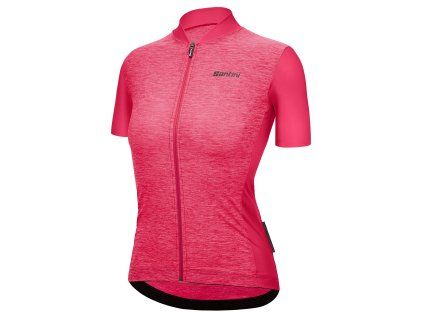 232621 damsky dres santini colore puro pink