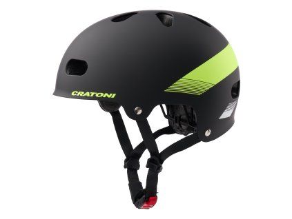 detska helma cratoni c mate jr black lime matt s m 54 58cm 1 o