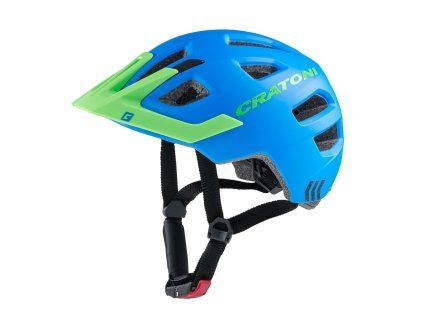 Detská prilba CRATONI Maxster Pro Blue/Green Matt - XS/S (46-51cm) (Veľkosť XS)