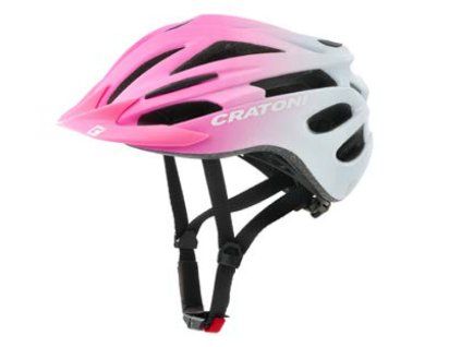 Detská prilba CRATONI Pacer Pink/White Matt - XS/S (50-55cm) (Veľkosť XS)
