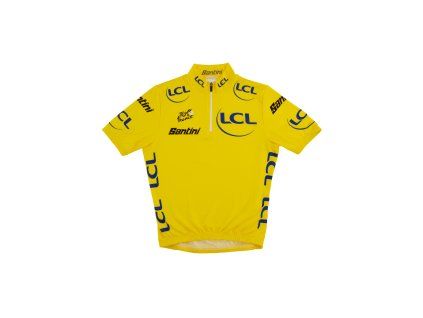 Detský dres SANTINI TDF Leader - 5Y (Veľkosť 5Y)