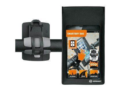 drzak telefonu sks smartboy mount incl smartphone bag 155 x 90 mm o