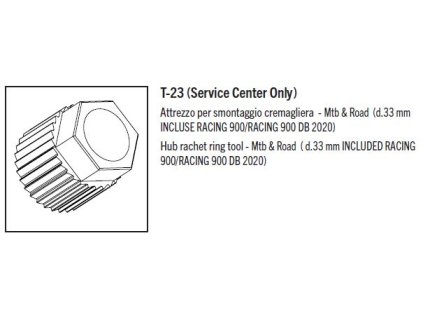 servis fulcrum hub ratchet ring tool off road o