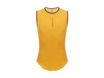 funkcni triko bez rukavu santini delta yellow o