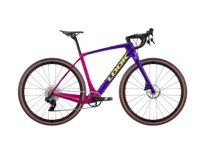 LOOK 765 Gravel RS Apex AXS 1x12 Purple Pink / Fulcrum Rapid Red 500 2025 (Veľkosť L)