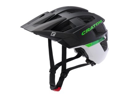 Prilba CRATONI AllSet Black/White Matt - S/M (54-58cm) (Veľkosť S)
