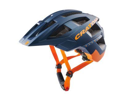 Prilba CRATONI AllSet Blue/Orange Matt - S/M (54-58cm) (Veľkosť S)