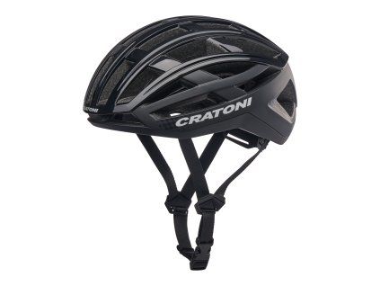 Prilba CRATONI C-Airlite Black Glossy Matt - S/M (52-56cm) (Veľkosť S)