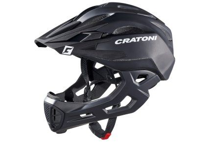 Prilba CRATONI C-Maniac Black Matt - S/M (52-56cm) (Veľkosť S)