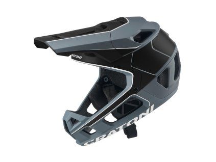 Prilba CRATONI Interceptor 2.0 TEAM Grey Matt - S/M (54-58 cm) (Veľkosť S)
