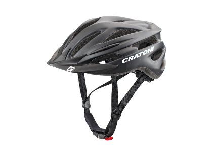 Prilba CRATONI Pacer Black Matt - L/XL (58-62cm) (Veľkosť L)
