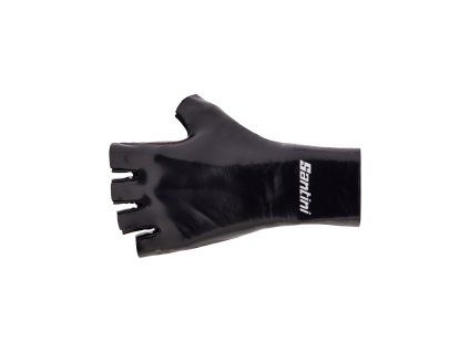 Aero rukavice SANTINI MADSS Black - S (Veľkosť S)