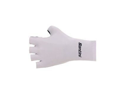 Aero rukavice SANTINI MADSS White - S (Veľkosť S)