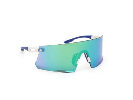 slunecni bryle adidas sport dunamis matte white green mirror 3 o