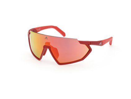slunecni bryle adidas sport sp0041 matte red bordeaux mirror o