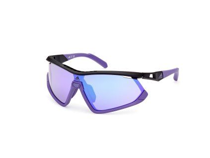 slunecni bryle adidas sport sp0055 black gradient or mirror violet o
