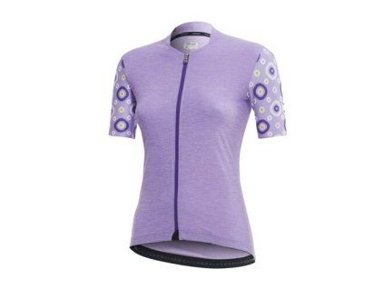 248893 dotout damsky dres check melange lilac xs