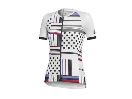 DOTOUT DÁMSKÝ DRES SQUARE WHITE XS (Veľkosť XS)