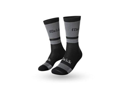 FIZIK PONOŽKY OFF-ROAD GREY/BLACK S (Veľkosť S)