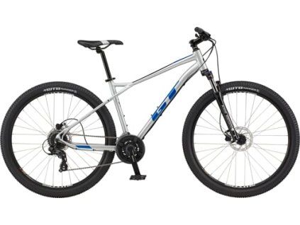 GT AGGRESSOR 27,5" EXPERT SHIMANO S 2022 (Farba SLV, Veľkosť S)
