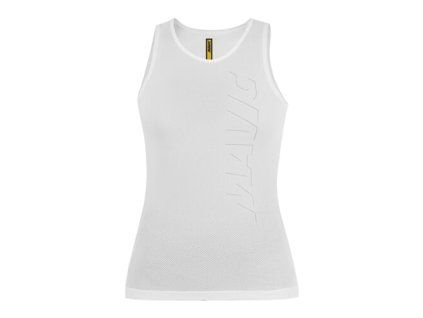 MAVIC DÁMSKÉ FUKČNÍ TRIKO BEZ RUKÁVŮ HOT RIDE + SL W WHITE XS (Veľkosť XS)