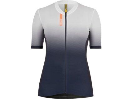 249298 mavic damsky dres s kratkym rukavem essential graphic deep blue white l