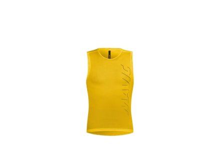 250006 mavic panske funkcni triko bez rukavu hot ride sl yellow l