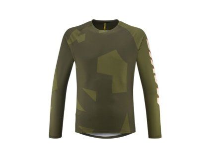 MAVIC PÁNSKÝ DRES S DLOUHÝM RUKÁVEM DEEMAX ENDURO CAMO/OLIVE S (Veľkosť S)