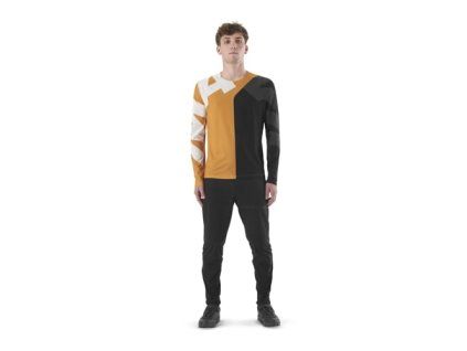 MAVIC PÁNSKÝ DRES S DLOUHÝM RUKÁVEM DEEMAX ENDURO LETTERS/MINERAL YELLOW S (Veľkosť S)