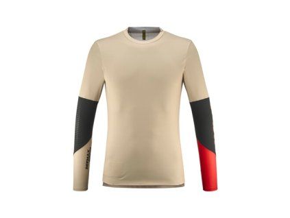 MAVIC PÁNSKÝ DRES S DLOUHÝM RUKÁVEM DEEMAX ENDURO PRO WHITE PEPPER/SPICY ORANGE S (Veľkosť S)