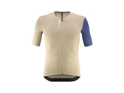 MAVIC PÁNSKÝ DRES S KRÁTKÝM RUKÁVEM ESSENTIAL WHITE PEPPER S (Veľkosť S)