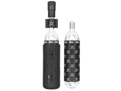 256624 peaty s holeshot co2 pumpa bombicky 2 ks mtb black ppr hti mtb blk 12