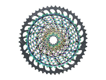 255928 sram am cs xg 1299 eagle 10 52t rainbow