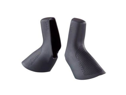 257233 sram hood covers ed red e1 blk pair
