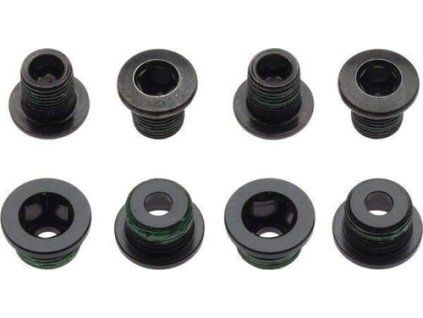 252337 sram chainring bolt kit 4x2 al st black