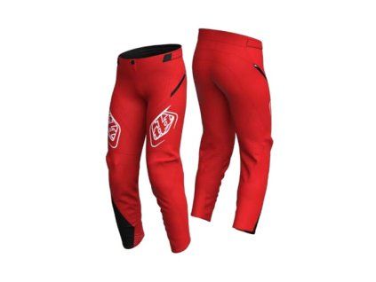 TLD DĚTSKÉ KALHOTY SPRINT MONO FIERY RED 18 (Veľkosť 18)
