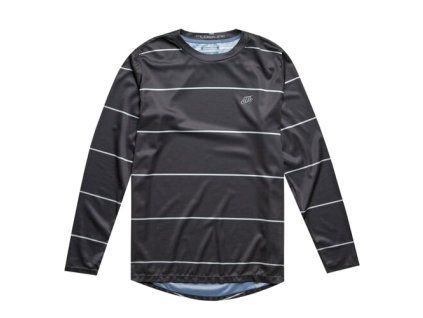 TLD DĚTSKÝ DRES S DLOUHÝM RUKÁVEM FLOWLINE REVERT BLACK S (Veľkosť S)