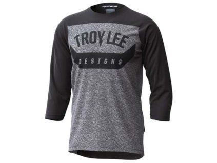 TLD DRES S 3/4 RUKÁVEM RUCKUS ARC BLACK S (Veľkosť S)