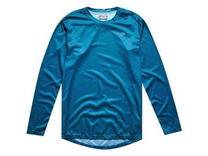 TLD DRES S DLOUHÝM RUKÁVEM FLOWLINE SLATE BLUE S (Veľkosť S)