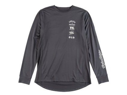 TLD DRES S DLOUHÝM RUKÁVEM RUCKUS RIDE TEE DESTROY CARBON S (Veľkosť S)