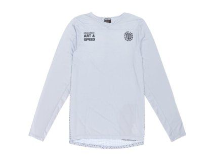 TLD DRES S DLOUHÝM RUKÁVEM SKYLINE RADIOSCAPE MIST S (Veľkosť S)