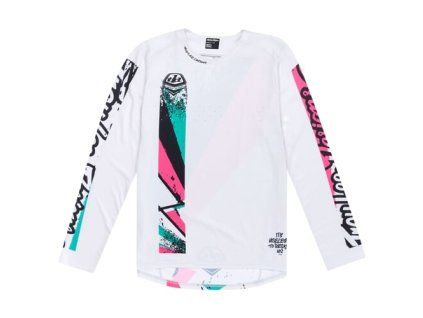 TLD DRES S DLOUHÝM RUKÁVEM SPRINT FULL PULL CHALK S (Veľkosť S)