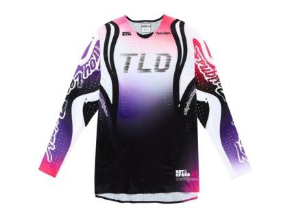 TLD DRES S DLOUHÝM RUKÁVEM SPRINT ULTRA DRIP PURPLE S (Veľkosť S)
