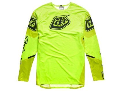 TLD DRES S DLOUHÝM RUKÁVEM SPRINT ULTRA SEQUENCE FLO YELLOW M (Veľkosť M)