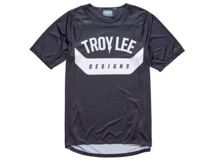 TLD DRES S KRÁTKÝM RUKÁVEM SKYLINE AIR AIRCORE BLACK S (Veľkosť S)